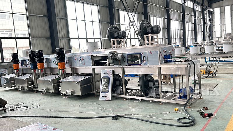 industrial crate washer