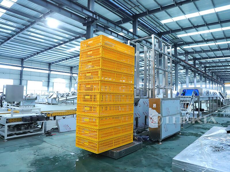 Automatic Cage Stacking System