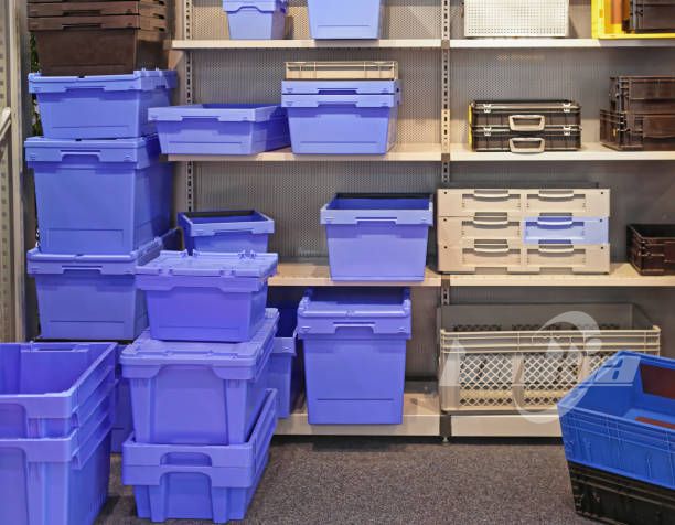 plastic crates