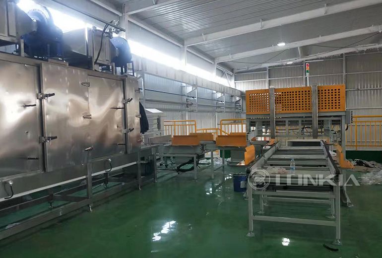 Plastic Pallet Washing and Drying Production Line Project Inner Mongolia