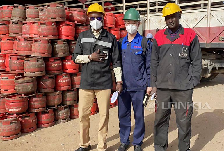 Steel Tank Washing Equipment Project Senegal